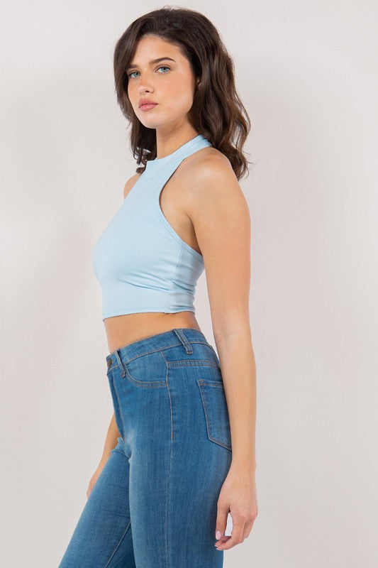 Double Layered Padded Bra Crop Top