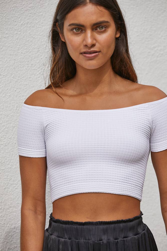 S1097 | THINKING OF YOU CROP TOP: ML / Smoky Taupe