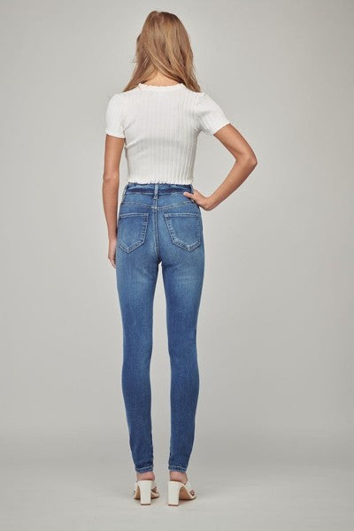High Rise Ankle Skinny Jean