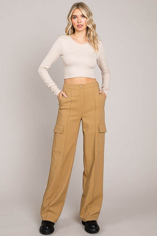 Flap Pocket Twill Pants