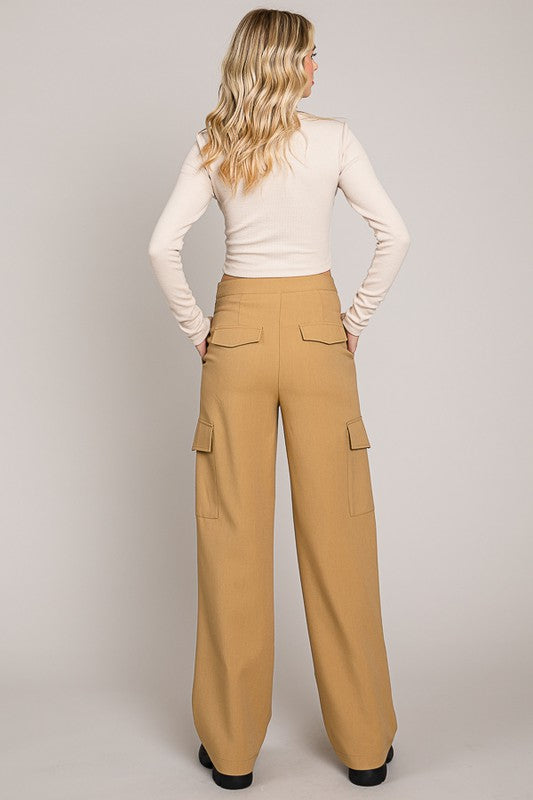Flap Pocket Twill Pants