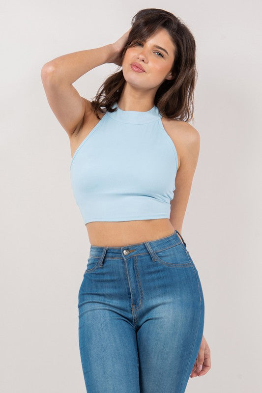 Double Layered Padded Bra Crop Top